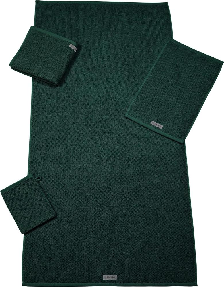 Ross Bio-Baumwoll Handtücher Selection | Waschhandschuh 16x22 cm | moosgrün Bild 1