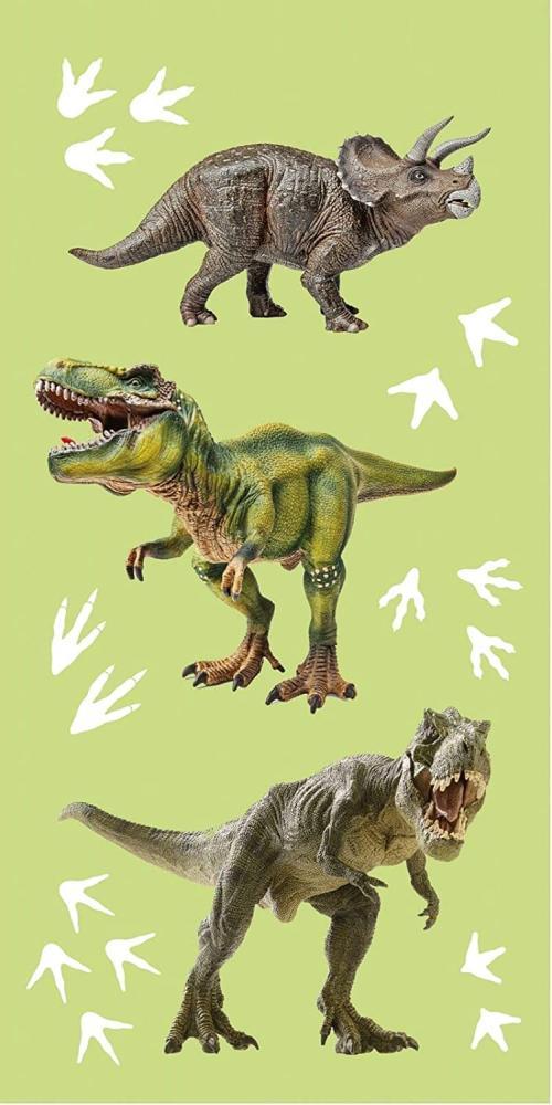 Dinosaurier Tyrannosarurus Duschtuch Badetuch Handtuch Strandtuch 70 x 140cm Bild 1
