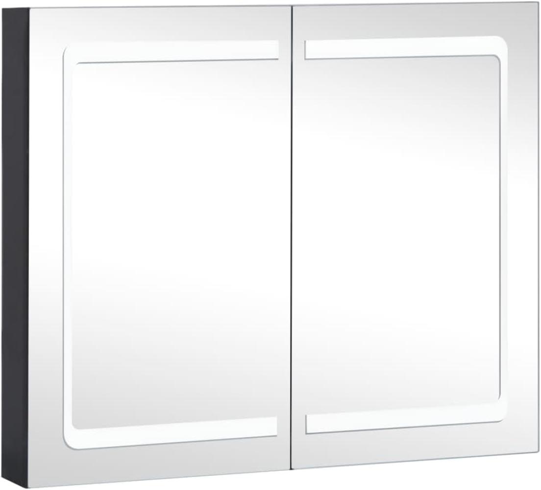 LED-Bad-Spiegelschrank 80x12,2x68 cm Bild 1