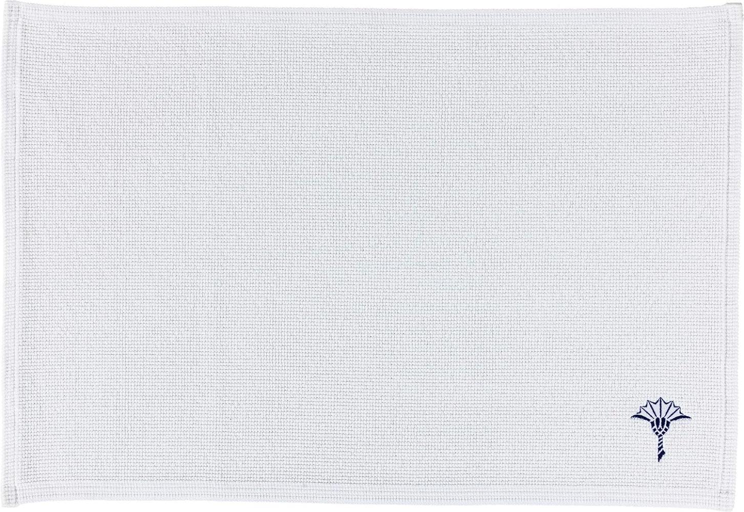 JOOP! Badteppich 55 CORNFLOWER SINGLE Weiß 50 x 70 cm Bild 1