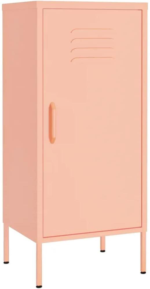 Lagerschrank Rosa 42,5x35x101,5 cm Stahl Bild 1