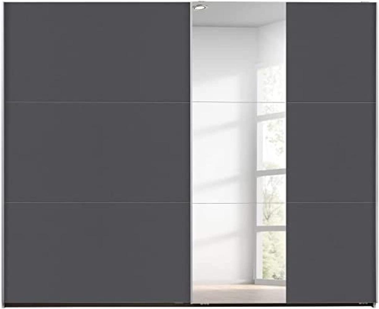 Rauch Möbel Santiago Schwebetürenschrank, Holz, grau-metallic, BxHxT: 261x210x59 cm Bild 1