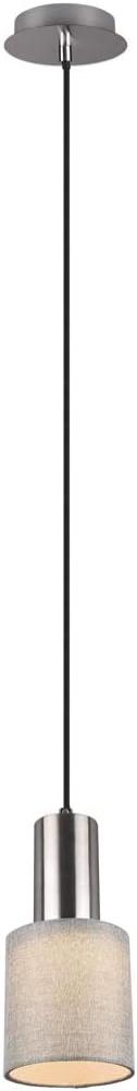 Pendelleuchte Pendellampe Lampe Wailer Nickel matt 1xGU10 Höhe ca. 150 cm Bild 1