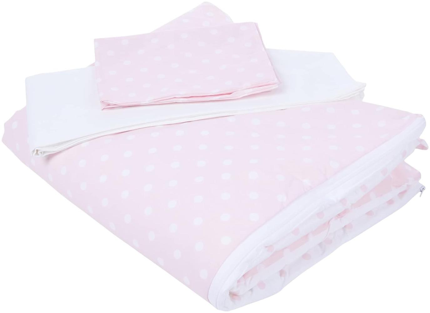 ITALBABY Dotted für Sie Wiege Set, Rosa Bild 1