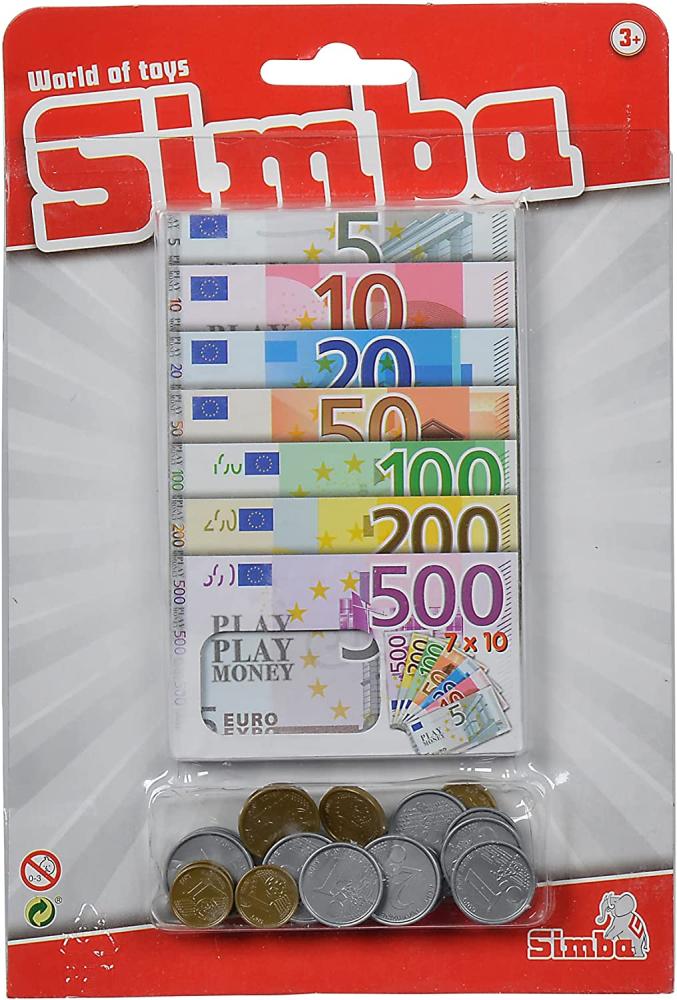 Simba 104528647 - Euro Spielgeld Bild 1