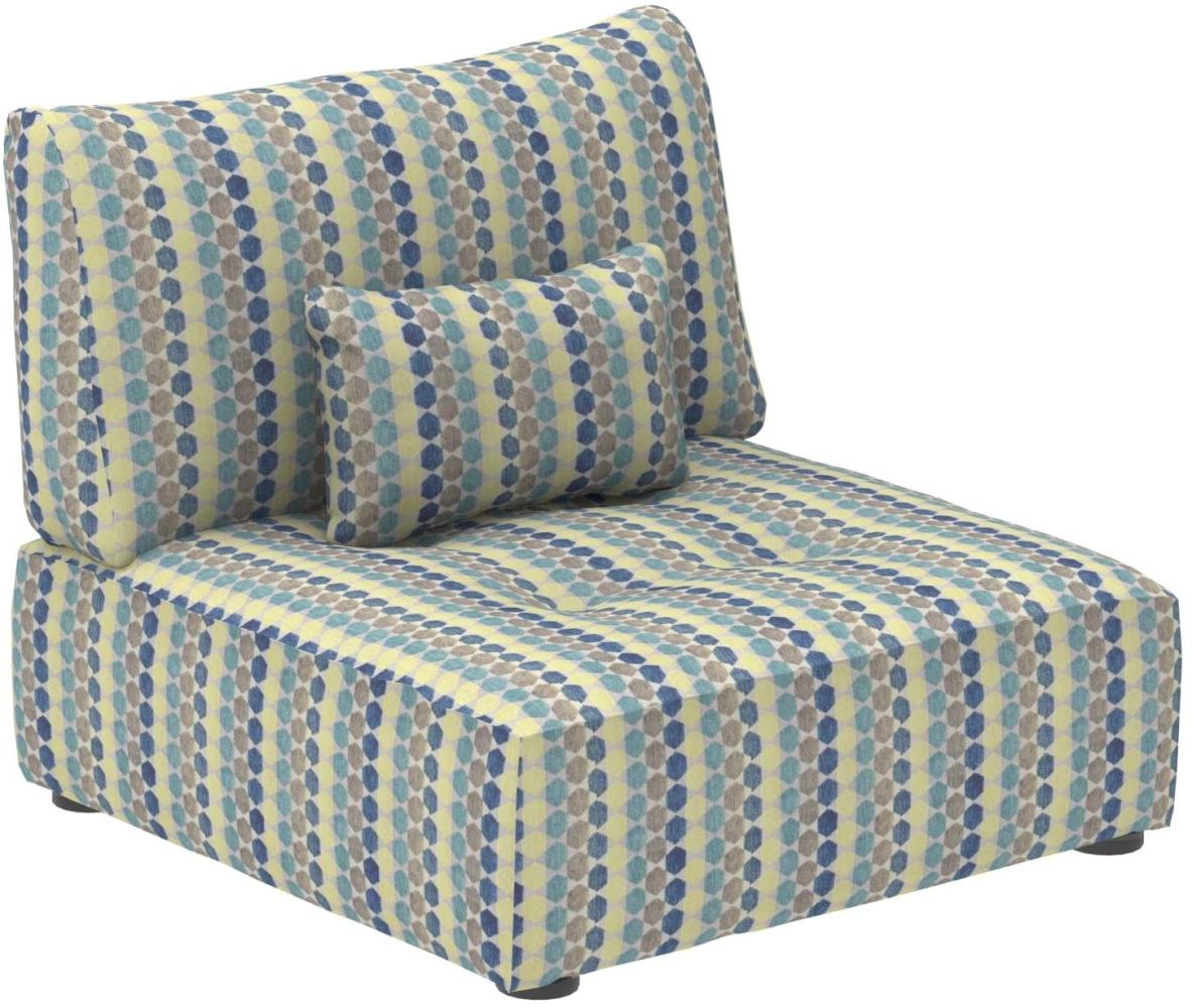 Amazon Marke - Alkove Elvas - Modulares Sofa, 1-Sitzer-Modul mit Stauraum und extra Kissen, 93 x 100 cm, Punkte Bild 1
