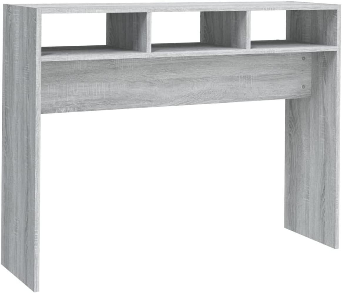 Konsolentisch Grau Sonoma 105x30x80 cm Holzwerkstoff Bild 1