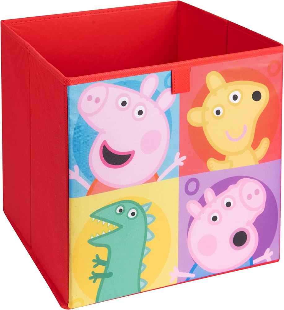 Peppa Pig - Aufbewahrungsbox "4 Stars" 30 x 30 x 30 cm Bild 1