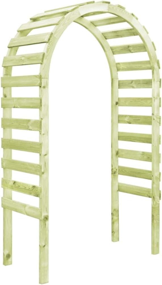 Gartenpergola 130×60×230 cm Kiefernholz Imprägniert 49040 Bild 1