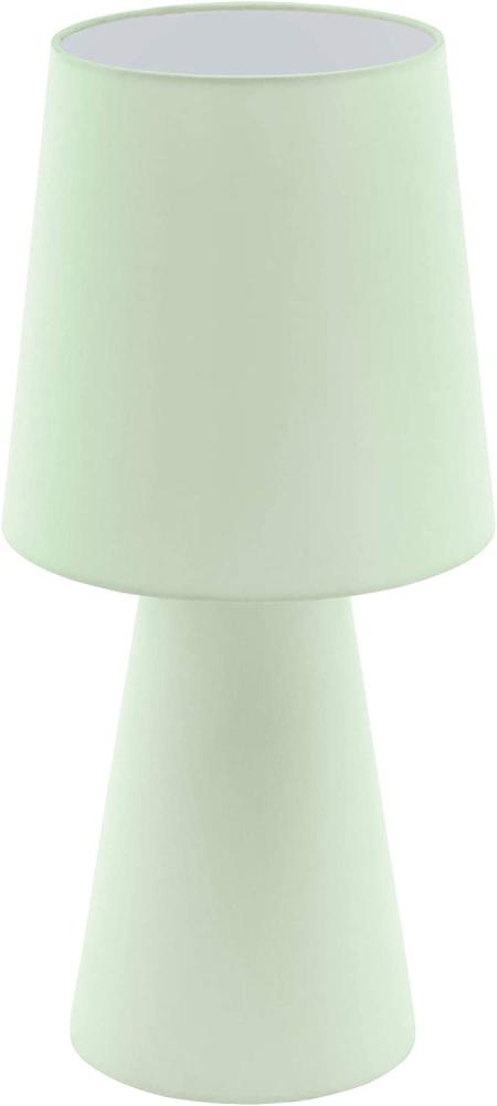 Eglo 97431 LED Tischleuchte CARPARA Pastell hellgrün Ø22cm H:47cm Bild 1