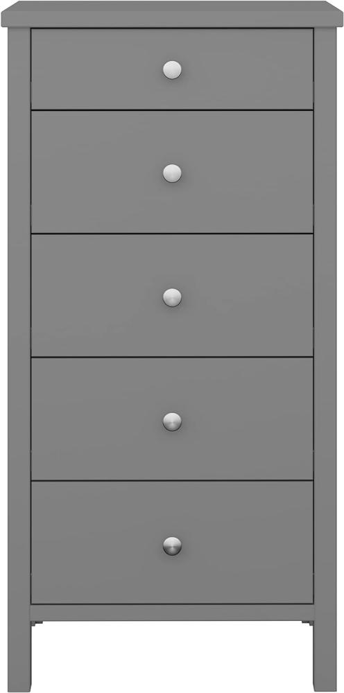 Steens Tromsö Chest, MDF, Grey, 106 x 53 x 41 cm Bild 1