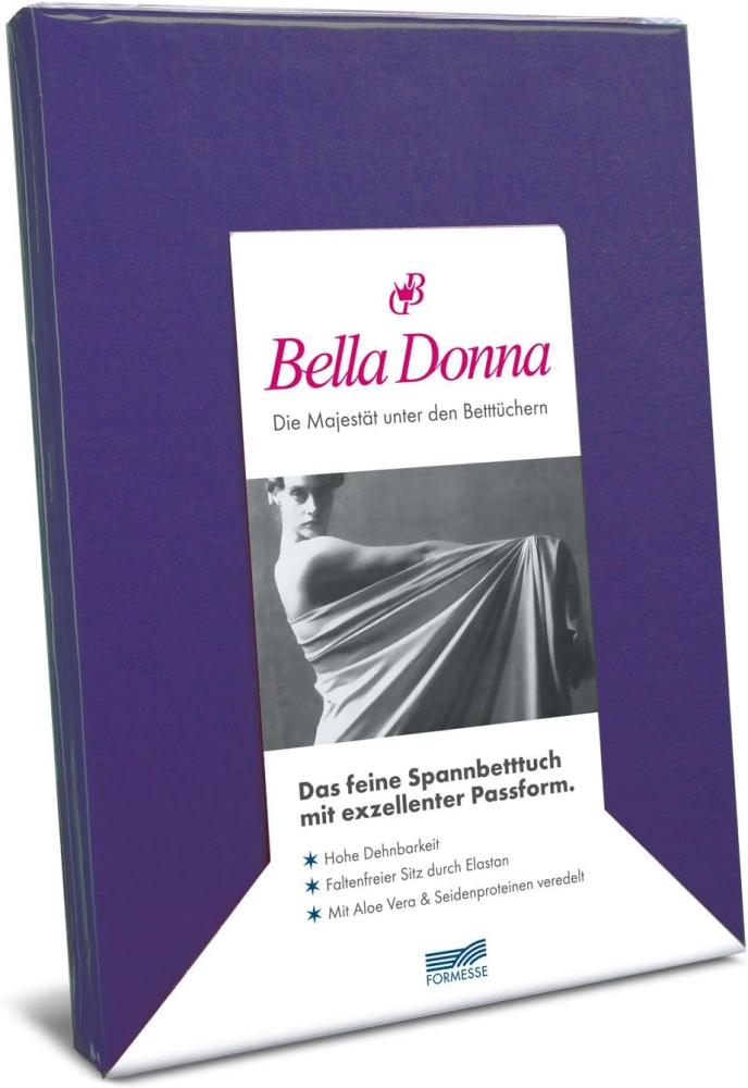Formesse Bella-Donna Jersey Spannbettlaken | 180x200 - 200x220 cm | royalblau Bild 1