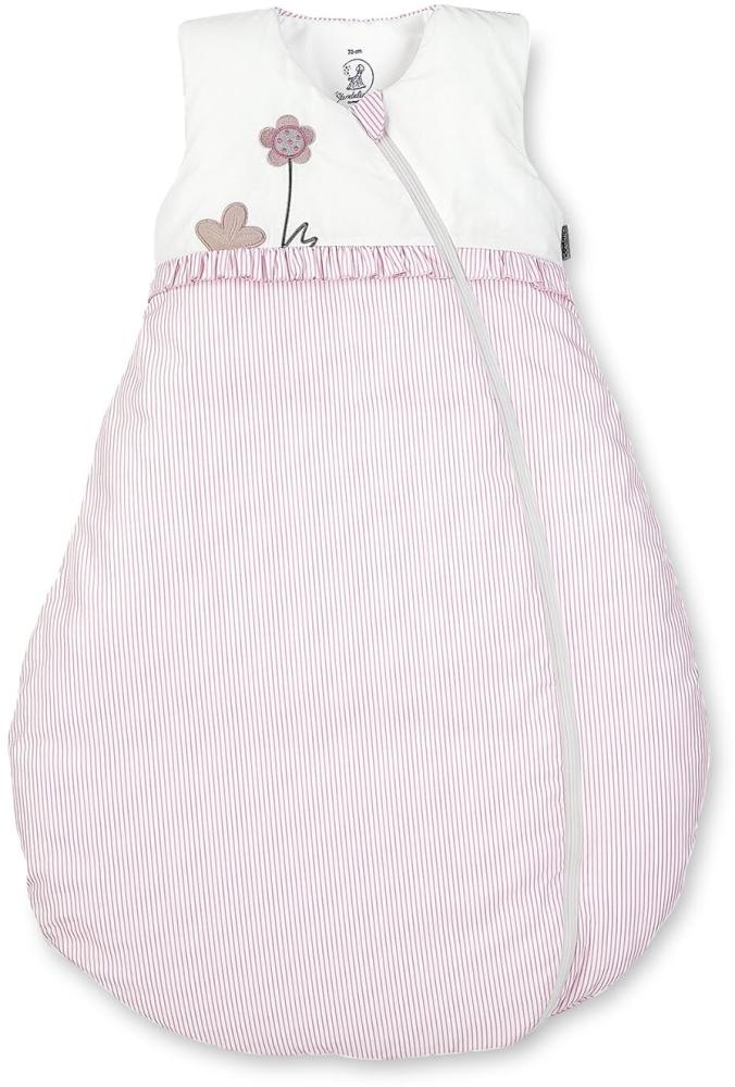Sterntaler Schlafsack für Kleinkinder, Ganzjährig, Wärmeregulierung, Reißverschluss, Größe: 90, Emmi Girl, Weiß/Rosa Bild 1