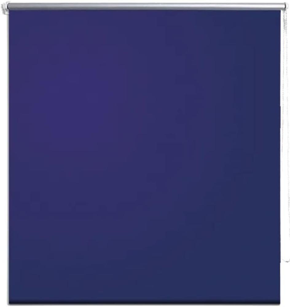 Verdunkelungsrollo 160 x 175 cm blau Bild 1