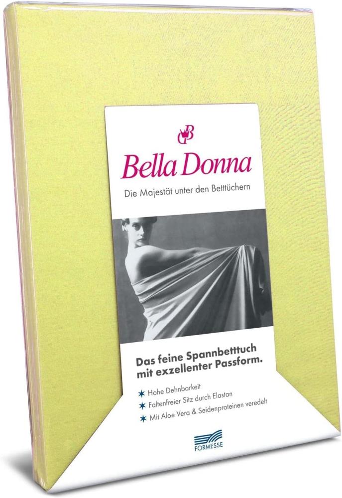 Formesse Bella-Donna Jersey Spannbettlaken | 180x200 - 200x220 cm | limette Bild 1