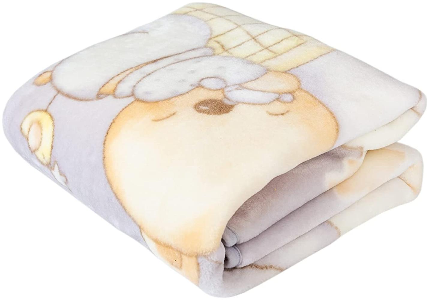Pielsa Baby - 6375-91 | Decke aus Baumwolle für Babys, Größe 80 x 110 cm, Grau, atmungsaktiv, bequem, hypoallergen und milbendicht, maximale Weichheit und Komfort Bild 1