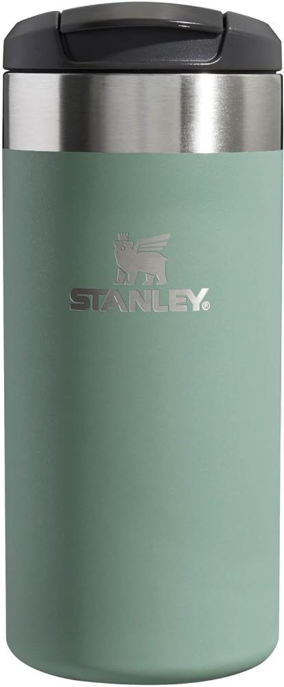 Stanley Aerolight Transit Thermobecher 0. 35L - Hält 4 Stunden Heiß - Spülmaschinenfest - Auslaufsicher- Kompatibel mit gängigen PKW-Getränkehalterungen - Shale Metallic Bild 1