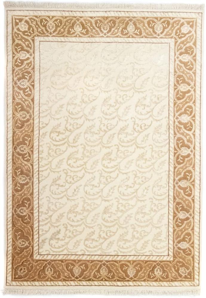 Designer Teppich - 237 x 168 cm - beige Bild 1