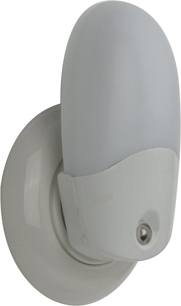 Niermann Standby LED Nachtlicht Oval mit Dämmerungsautomatik, weiß 80023 Bild 1