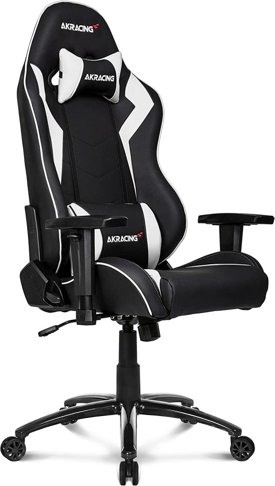 AKRacing Chair Core SX Gaming Stuhl, PU-Kunstleder, Schwarz/Weiß, 5 Jahre Herstellergarantie Bild 1