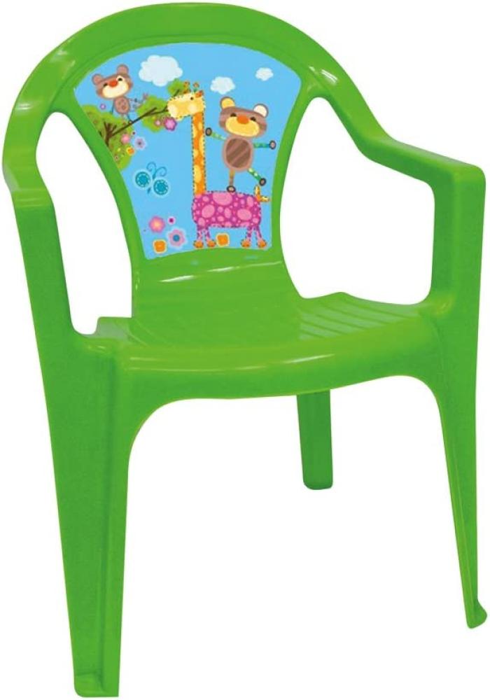 Kinderstuhl mit Aufdruck grün Bild 1