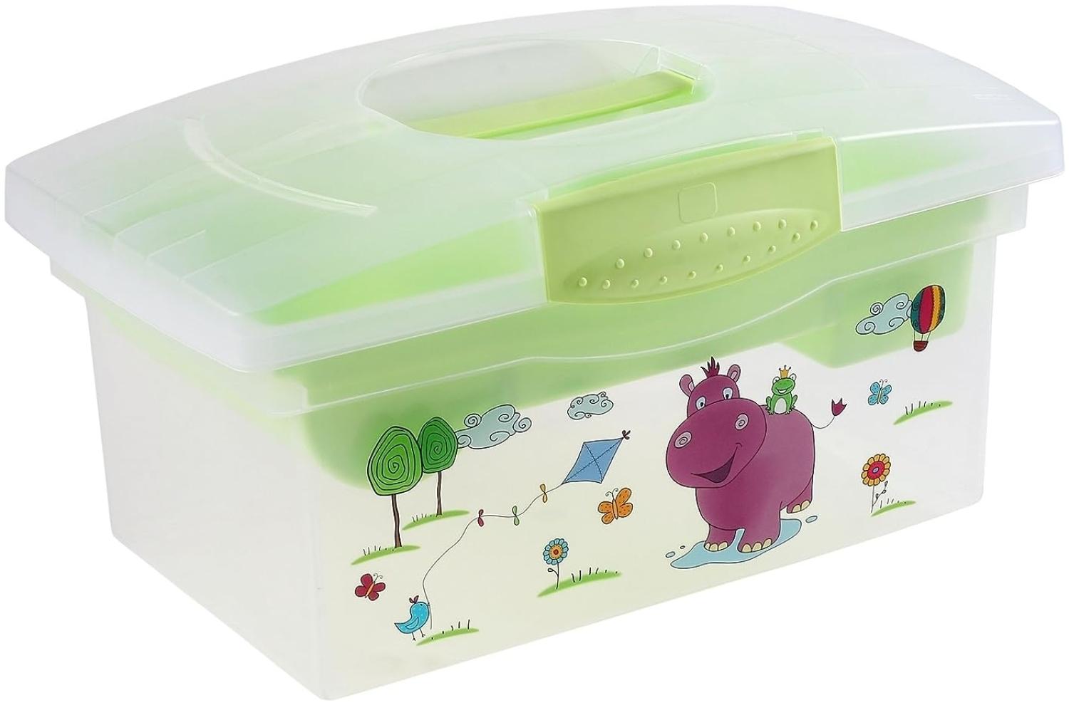 Keeeper Traveller-Box 'Hippo' grün Bild 1