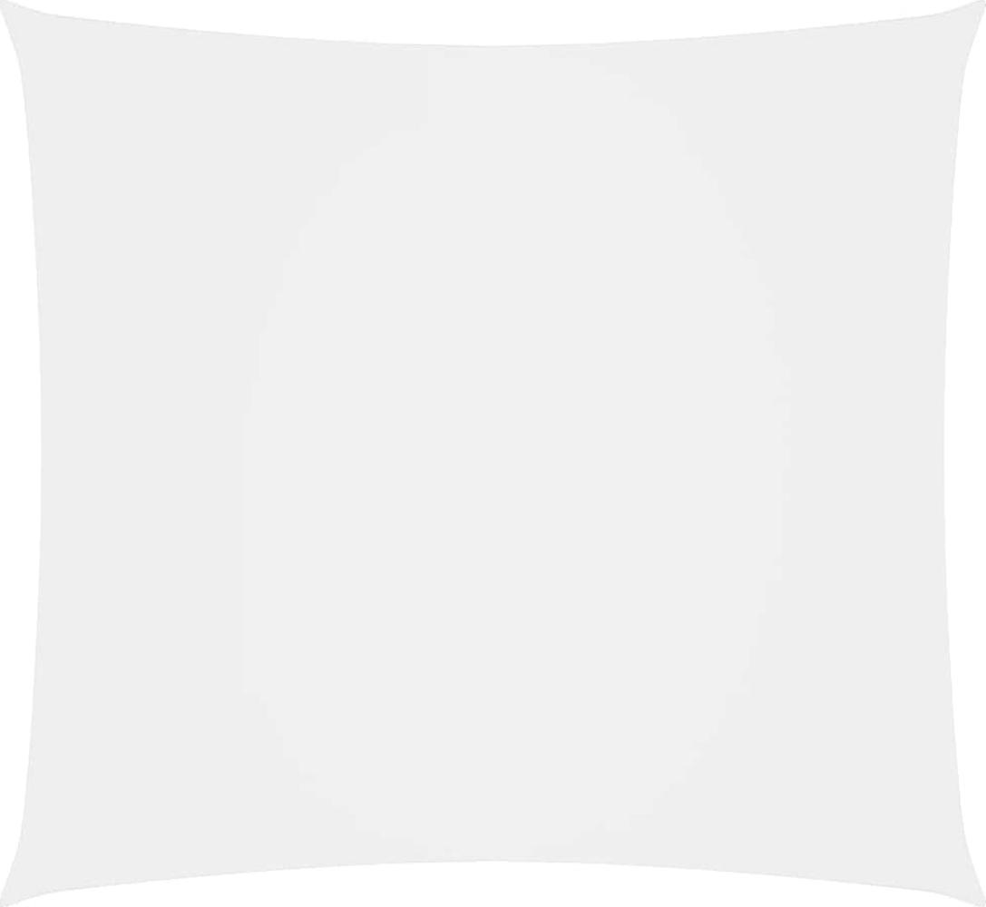 Sonnensegel Oxford-Gewebe Rechteckig 2,5x3 m Weiß Bild 1