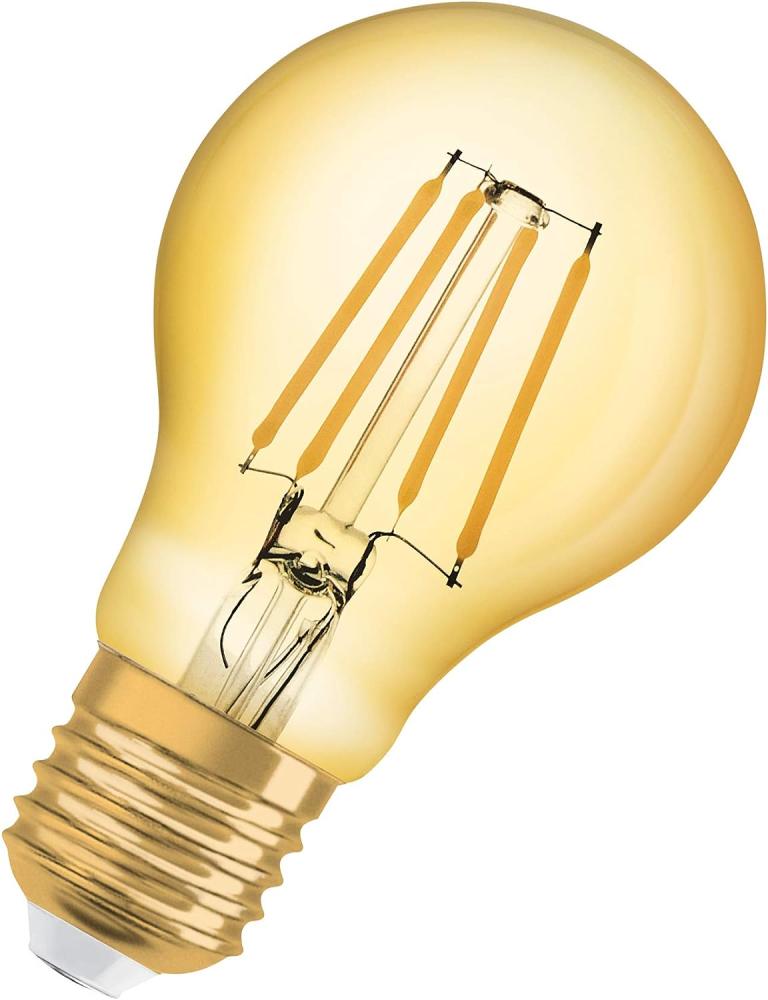 Osram LED-Lampe Vintage 1906 Standard Filament 7,5W/825 (68W) Gold E27 Bild 1
