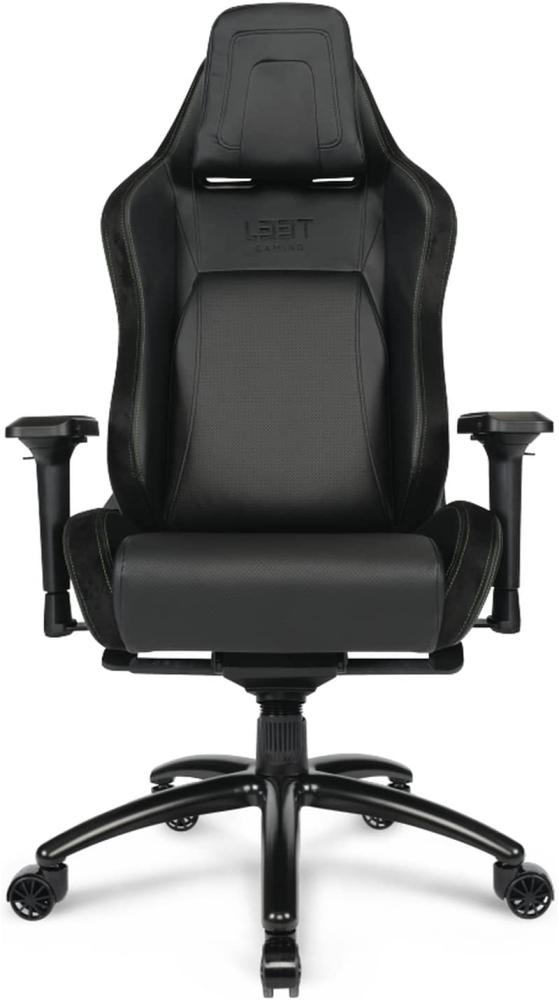 L33T E-Sport Pro Comfort Gaming Bürostuhl Racing Stuhl schwarz Bild 1
