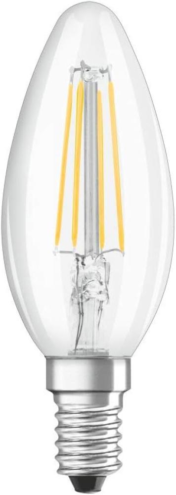 Osram LED-Lampe STAR+ Candle Filament 4W/827 (40W) Clear 3-step Dimmable E14 Bild 1