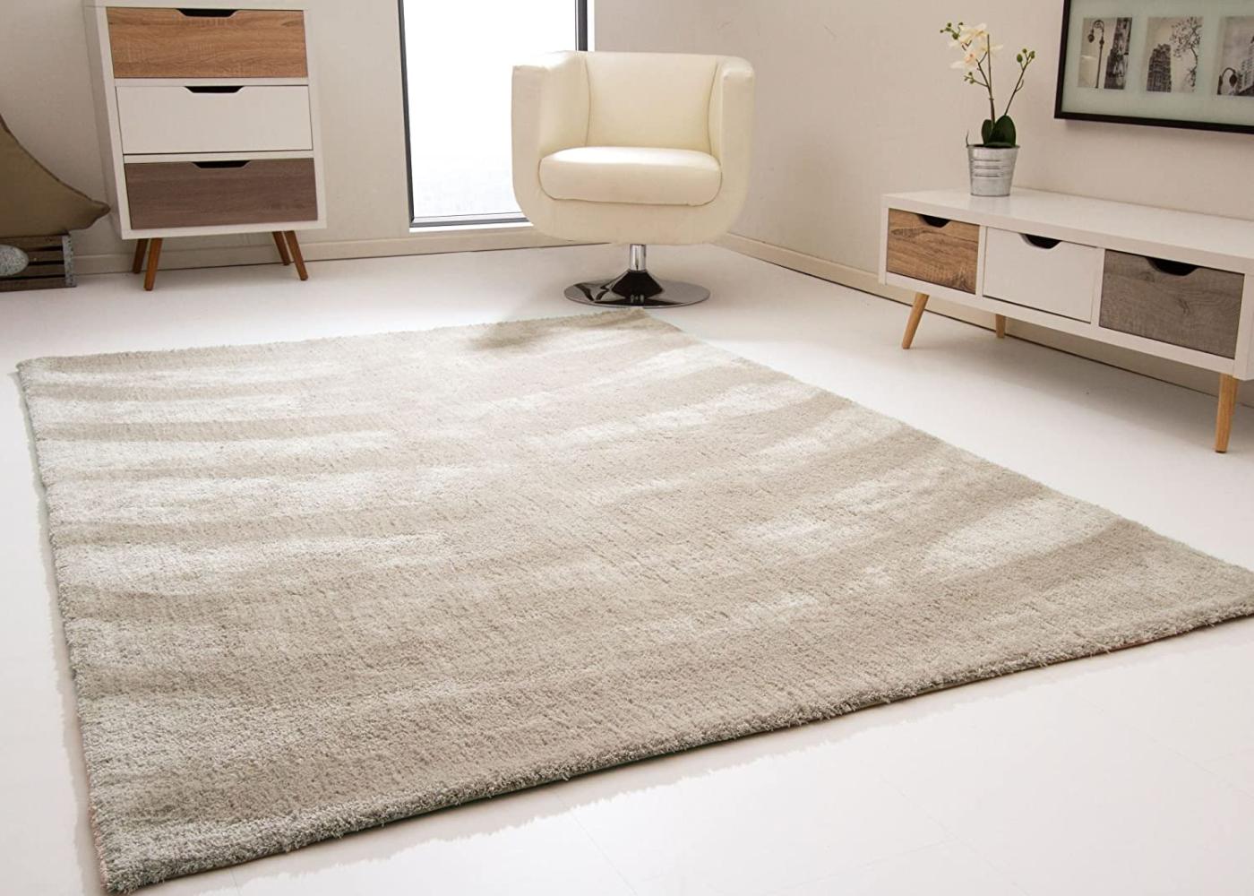 Designerteppich Nicki, Farbe: beige, Größe: 120x180 cm Bild 1