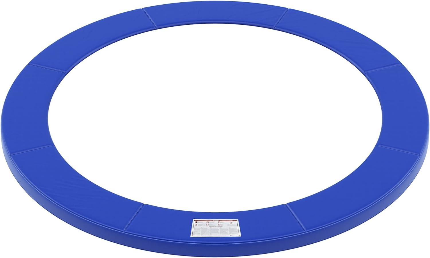 SONGMICS Trampolin Randabdeckung, 100% UV-beständig Reißfest Federabdeckung, blau, Ø366cm Bild 1