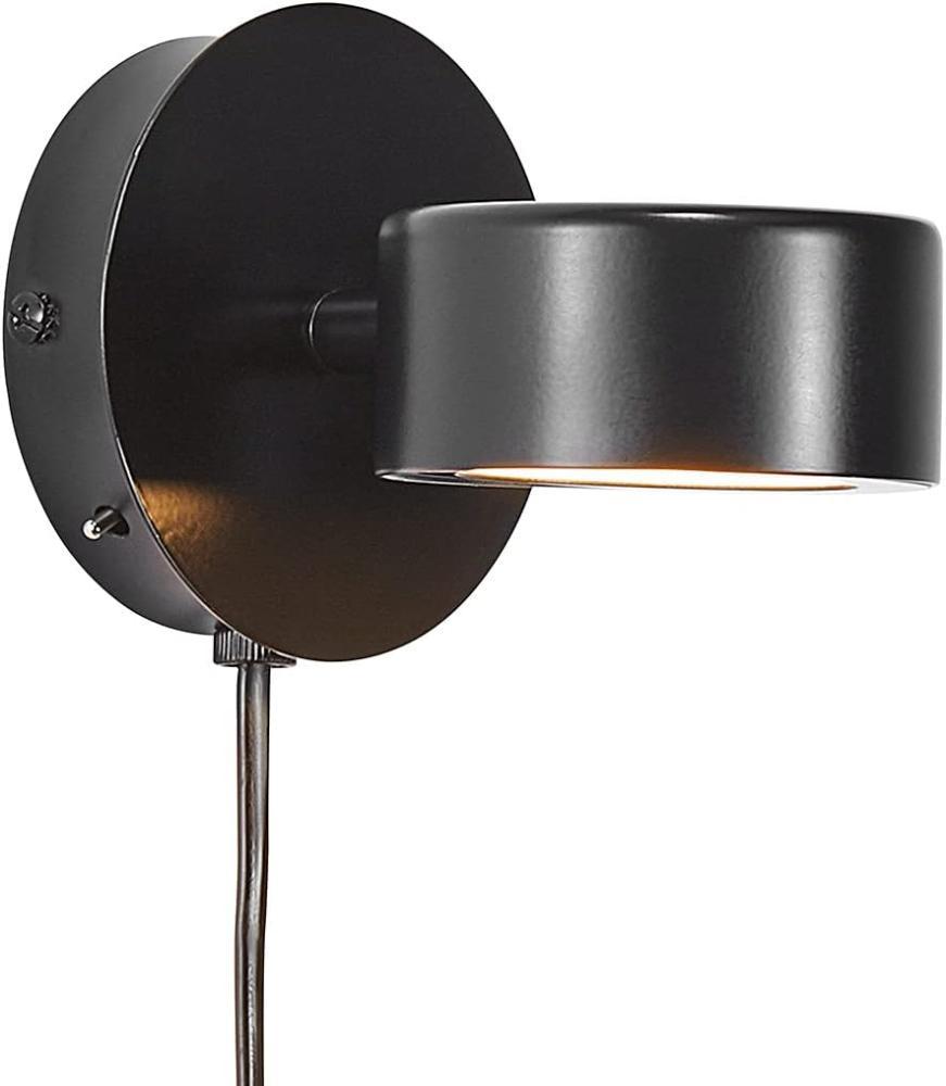 Nordlux CLYDE LED Wandleuchte schwarz 350lm Stepdimmer 10x10cm Bild 1