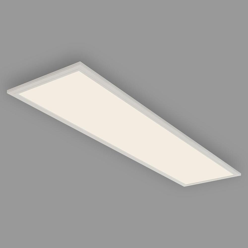 BRILONER Leuchten - LED Deckenlampe, LED Panel mit Bewegungsmelder, Tageslichtsensor, 4. 100 Lumen, 4. 000 Kelvin, 38W, Weiß, 119. 5 x 29. 5 Bild 1