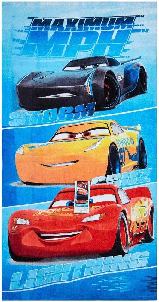 Disney Pixar Cars Badetuch Strandtuch XL 70x140cm Bild 1