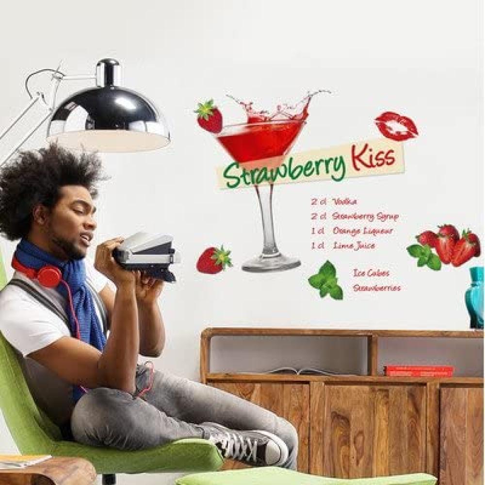 Deco-Sticker Strawberry Kiss Bild 1