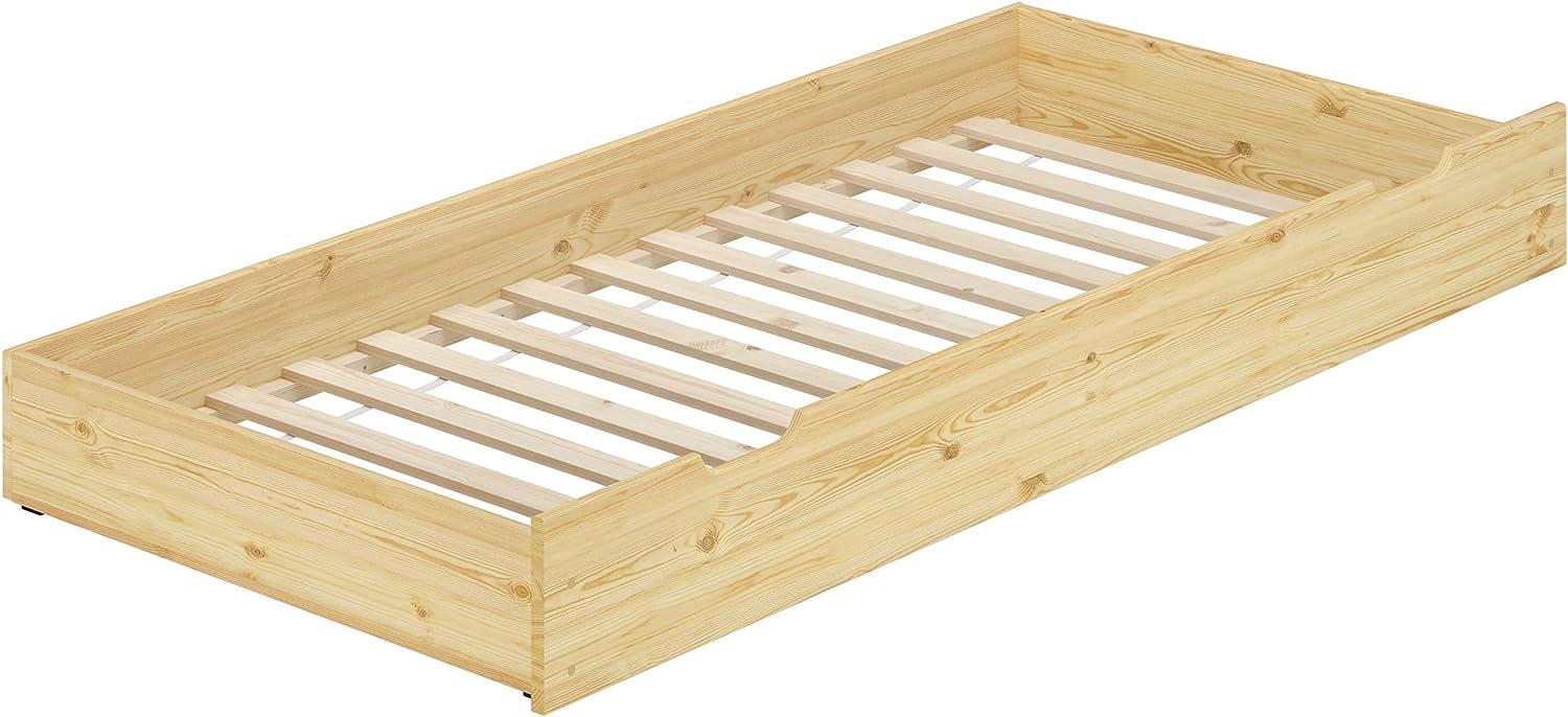 Erst-Holz Bettkasten als Zusatzbett - mit Rollrost - 90.10-S6 Bild 1