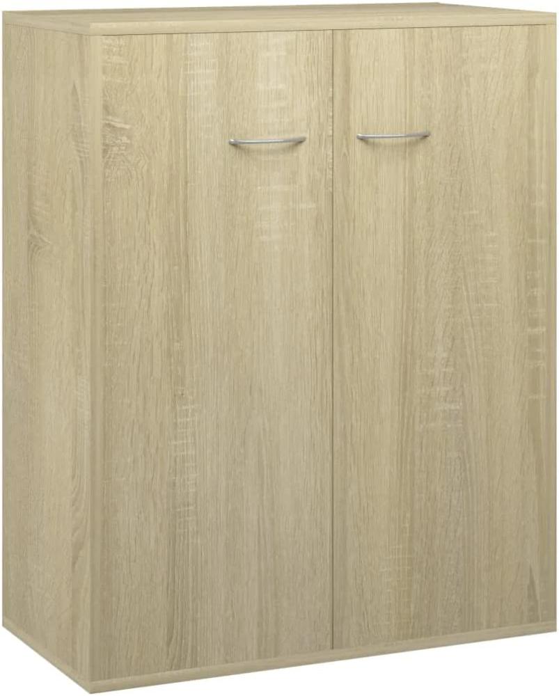 vidaXL Sideboard Sonoma-Eiche 60 x 30 x 75 cm Spanplatte [800732] Bild 1