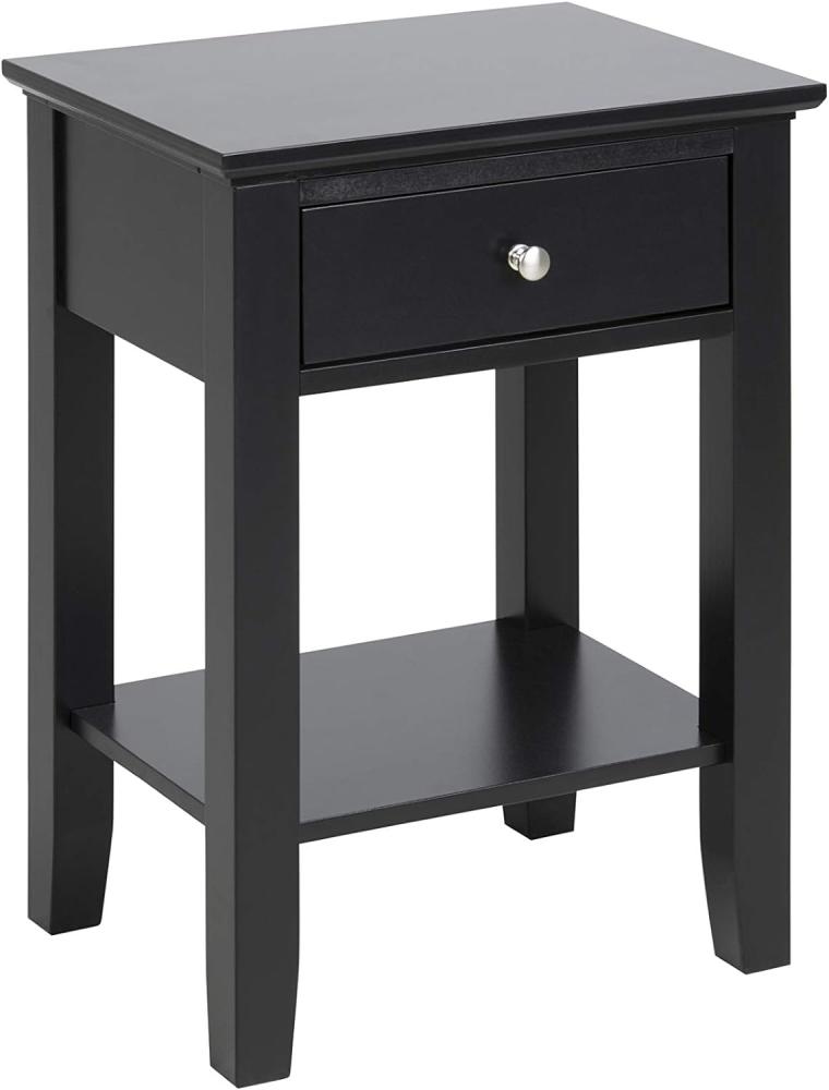 AC Design Furniture Nachttisch, Schwarz Bild 1
