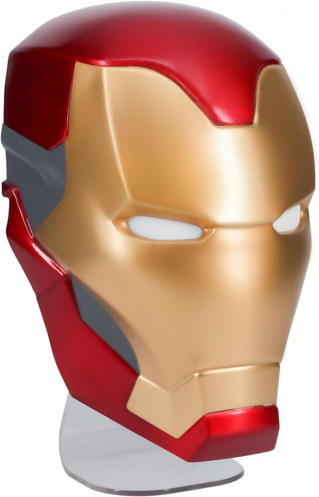 Paladone Iron Man Maske Licht, freistehend oder zur Wandmontage geeignet, 22 cm (8,7") hoch, Marvel Merchandise Bild 1