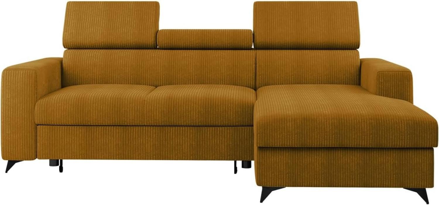 Ecksofa Kiarge Premium Cord (Farbe: Poso 01, Seite: Rechts 2R+LC) Bild 1