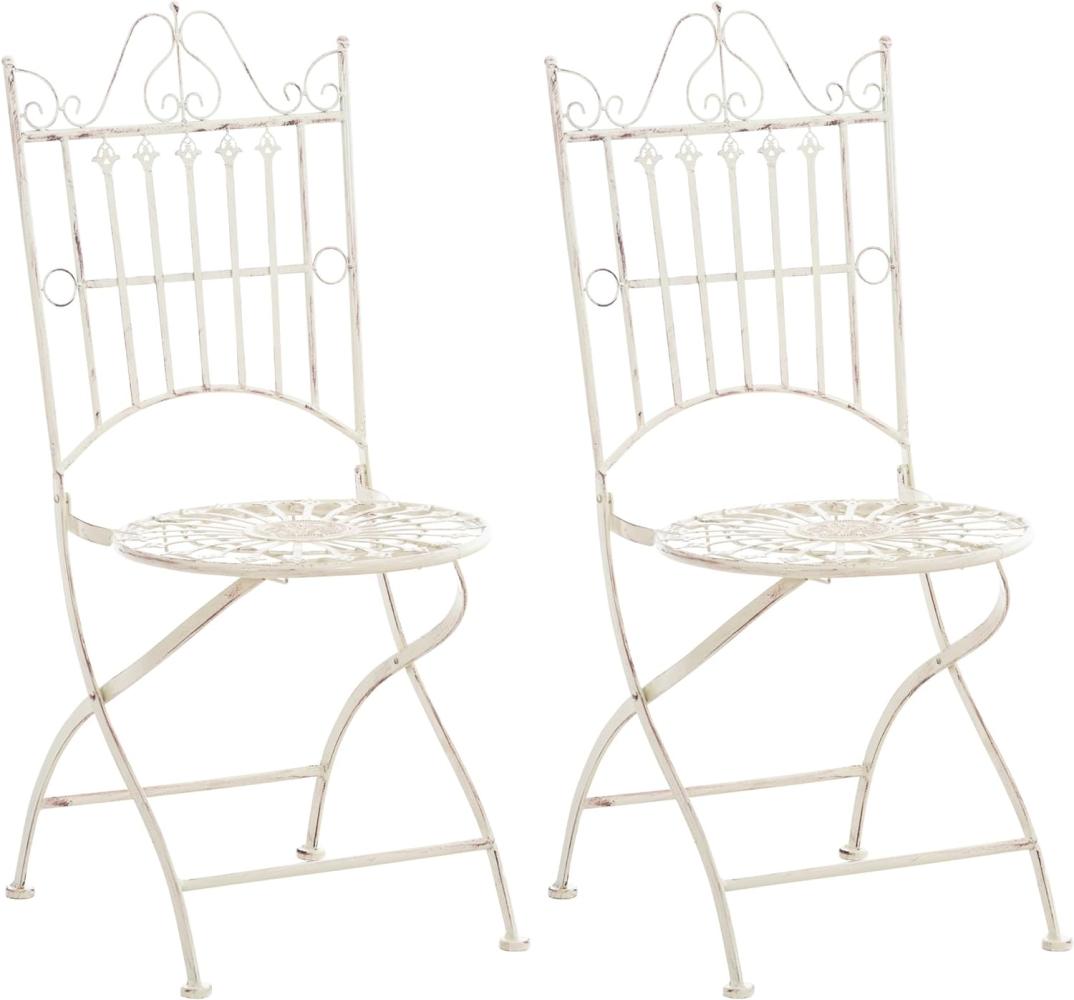 2er Set Stühle Sadao (Farbe: antik-creme) Bild 1