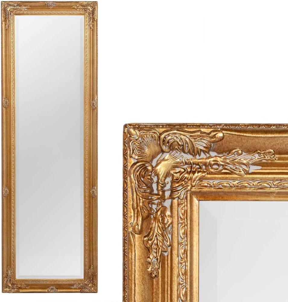Spiegel HOUSE barock Antik-Gold ca. 150x50cm Wandspiegel Flurspiegel Badspiegel Bild 1