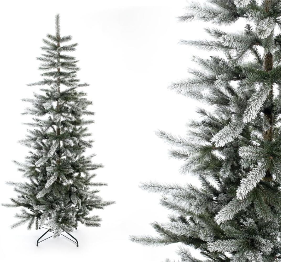 Evergreen Künstlicher Weihnachtsbaum Cedar Frost Kiefer | Weiß | 210 cm Bild 1