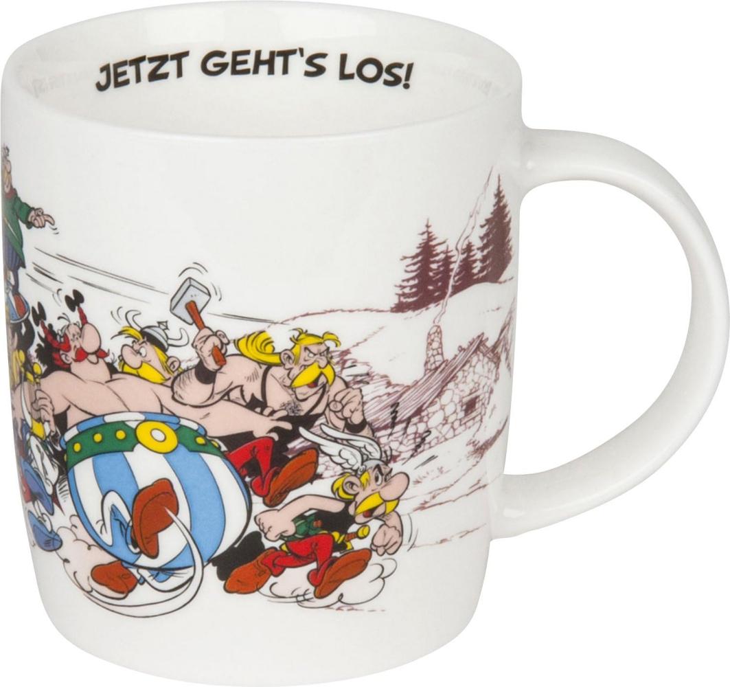 KÖNITZ Becher Asterix - Jetzt geht's los - 400 ml / Motivtasse Bild 1