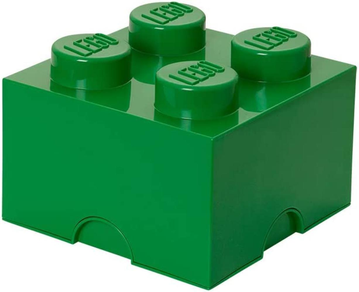 Lego 'Storage Brick 4' Aufbewahrungsbox grün Bild 1