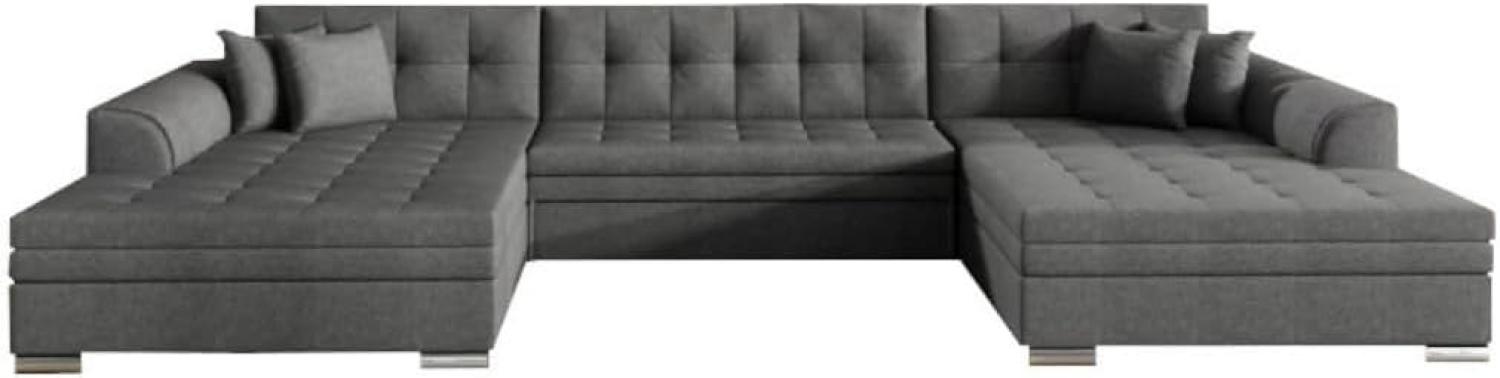 Ausziehbares Sofa ALABAMA, U-Form, 355x80x165, sawana 05 Bild 1