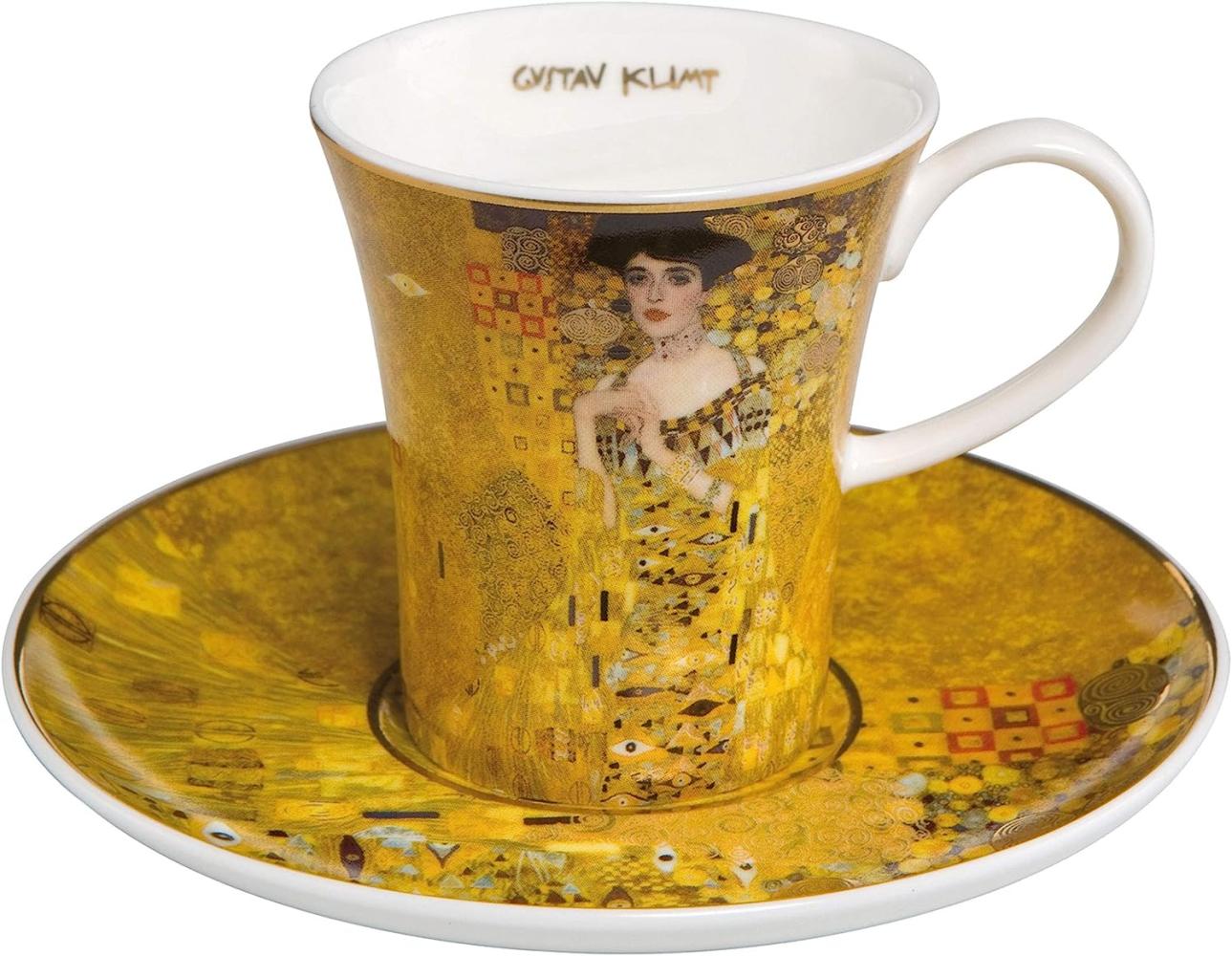 Goebel Adele Bloch-Bauer - Espressotasse Artis Orbis Gustav Klimt Bunt Fine Bone China Bild 1