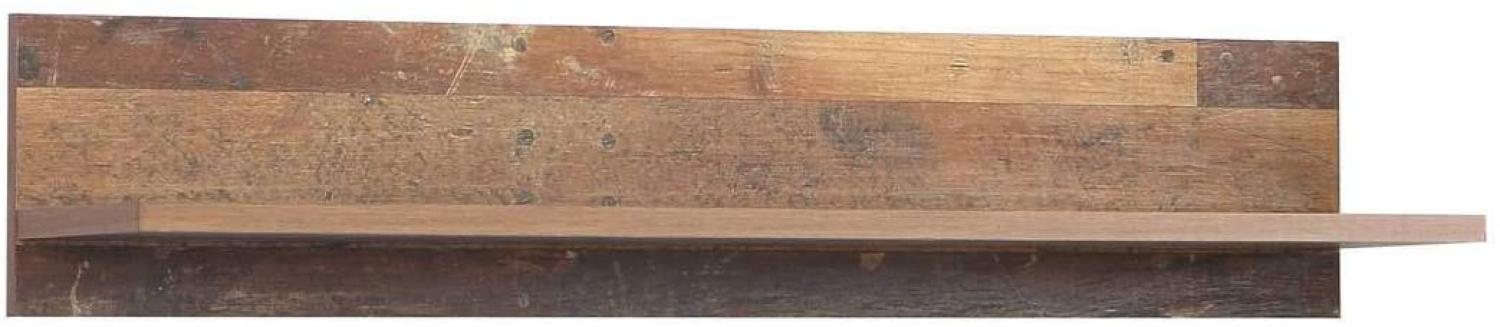 Forte Möbel 'Clif' Wandregal, Hängeboard, old wood vintage, ca. 120 cm breit Bild 1