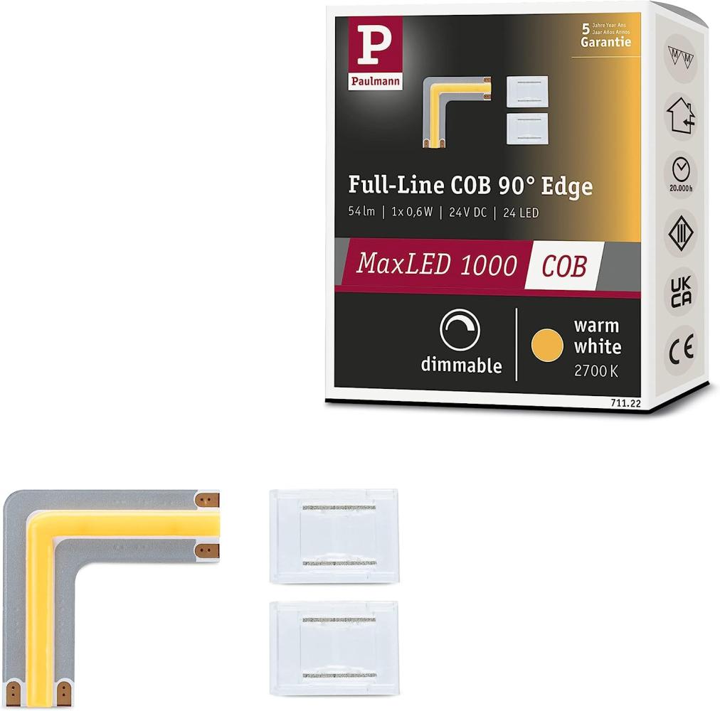 Paulmann 711. 21 MaxLED 500 LED Strip Full-Line COB Edge 90° 0m 0,3W 833lm/m 800LEDs/m 2700K Bild 1